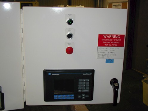 Interface between electrical tester and customers host system